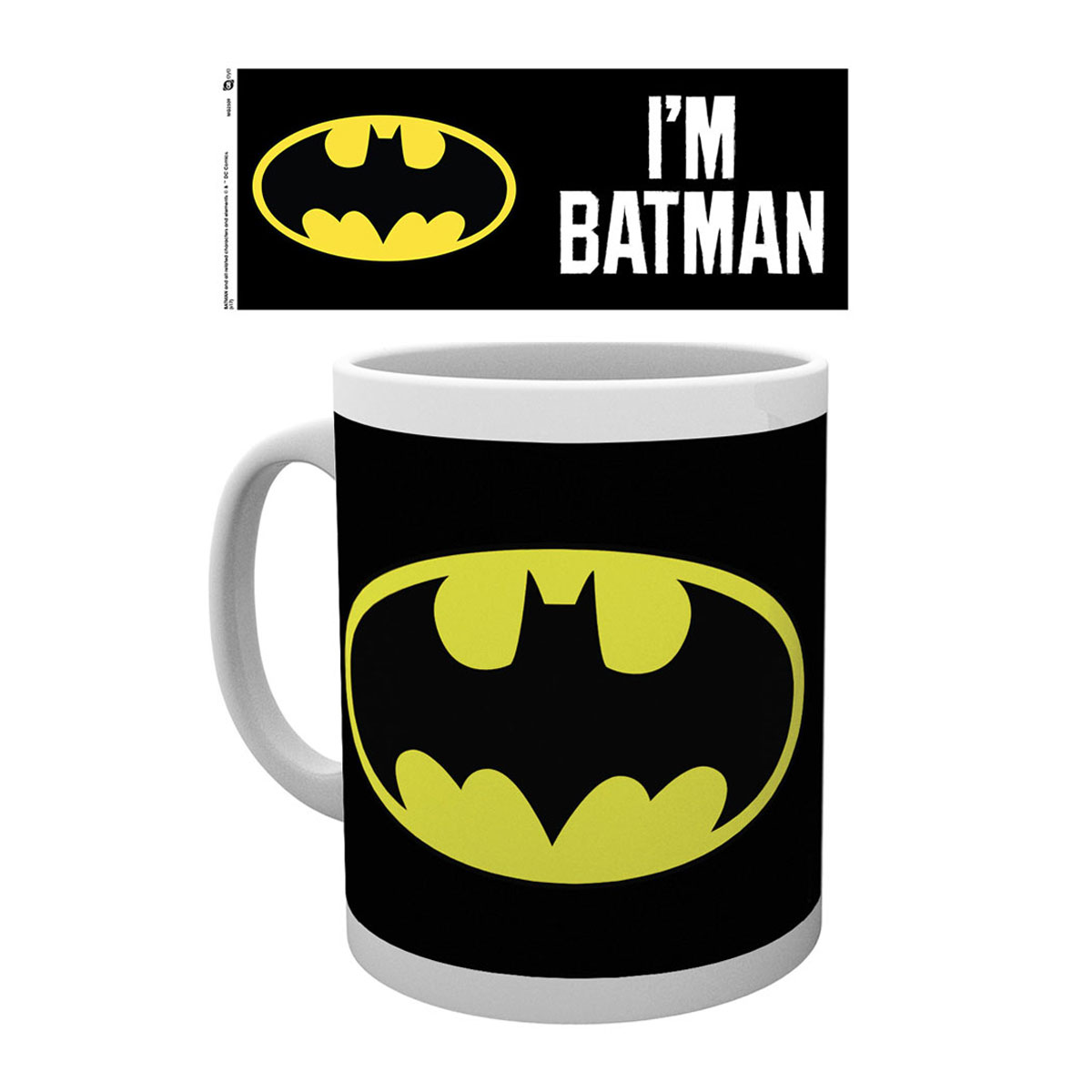 Bild von Keramiktasse Motiv "I'm Batman"