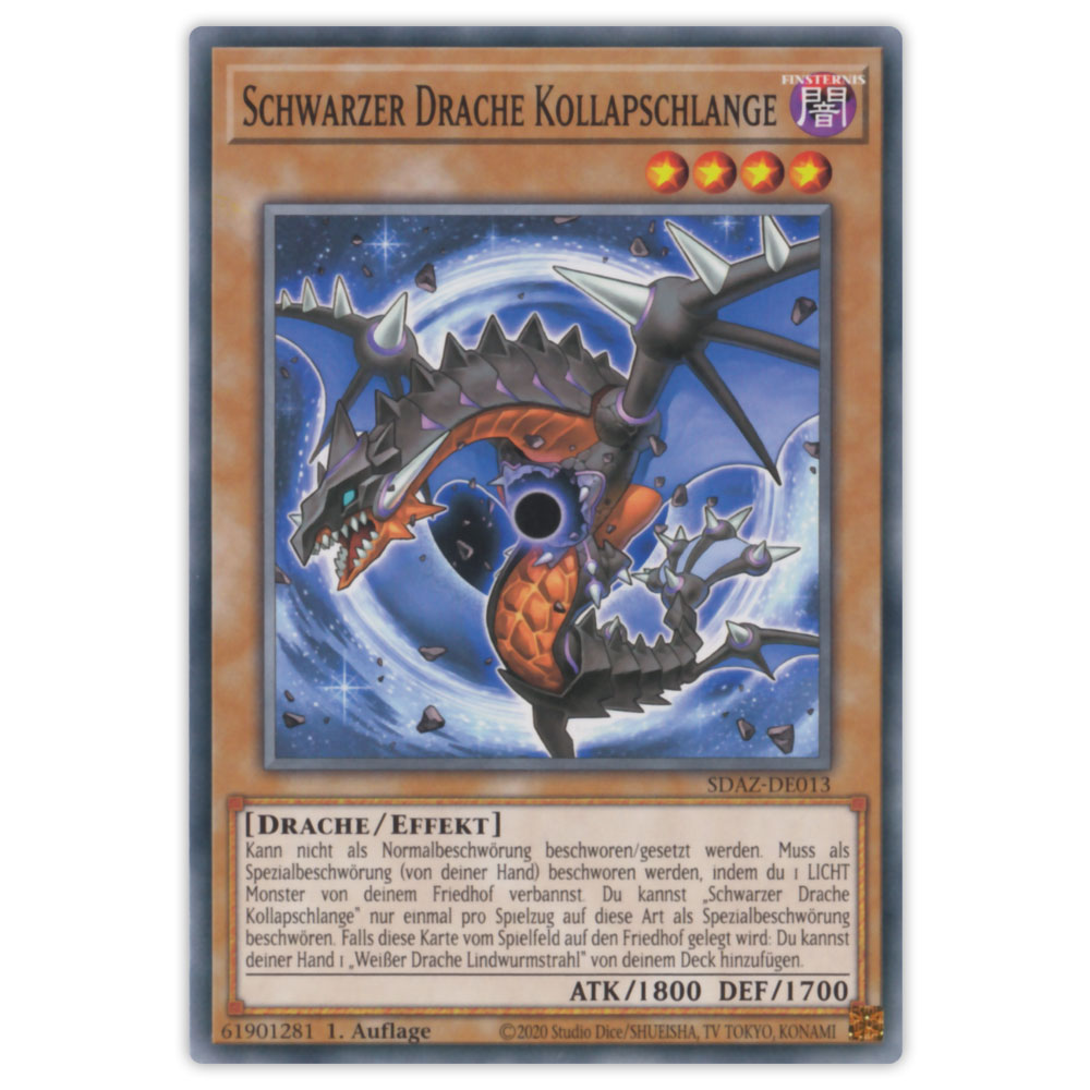 Bild von SDAZ-DE013 Schwarzer Drache Kollapschlange