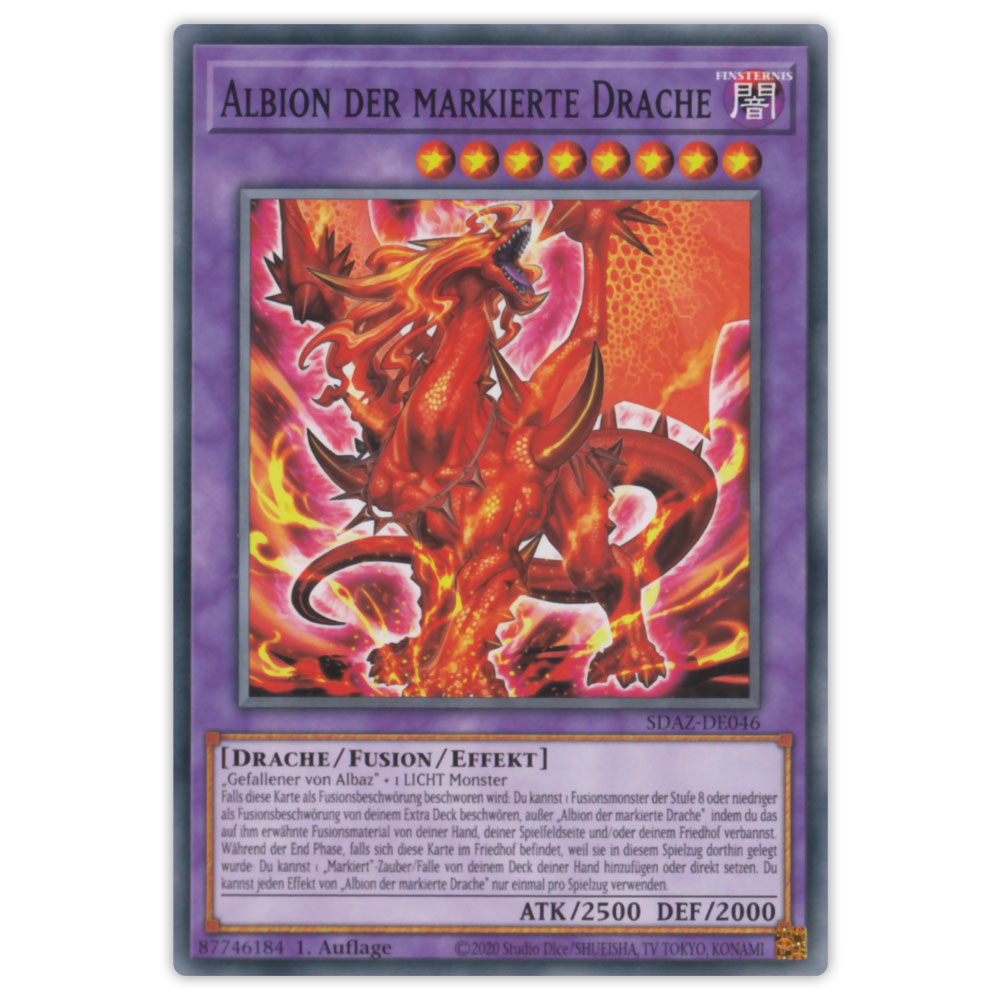 Bild von SDAZ-DE046 Albion der markierte Drache