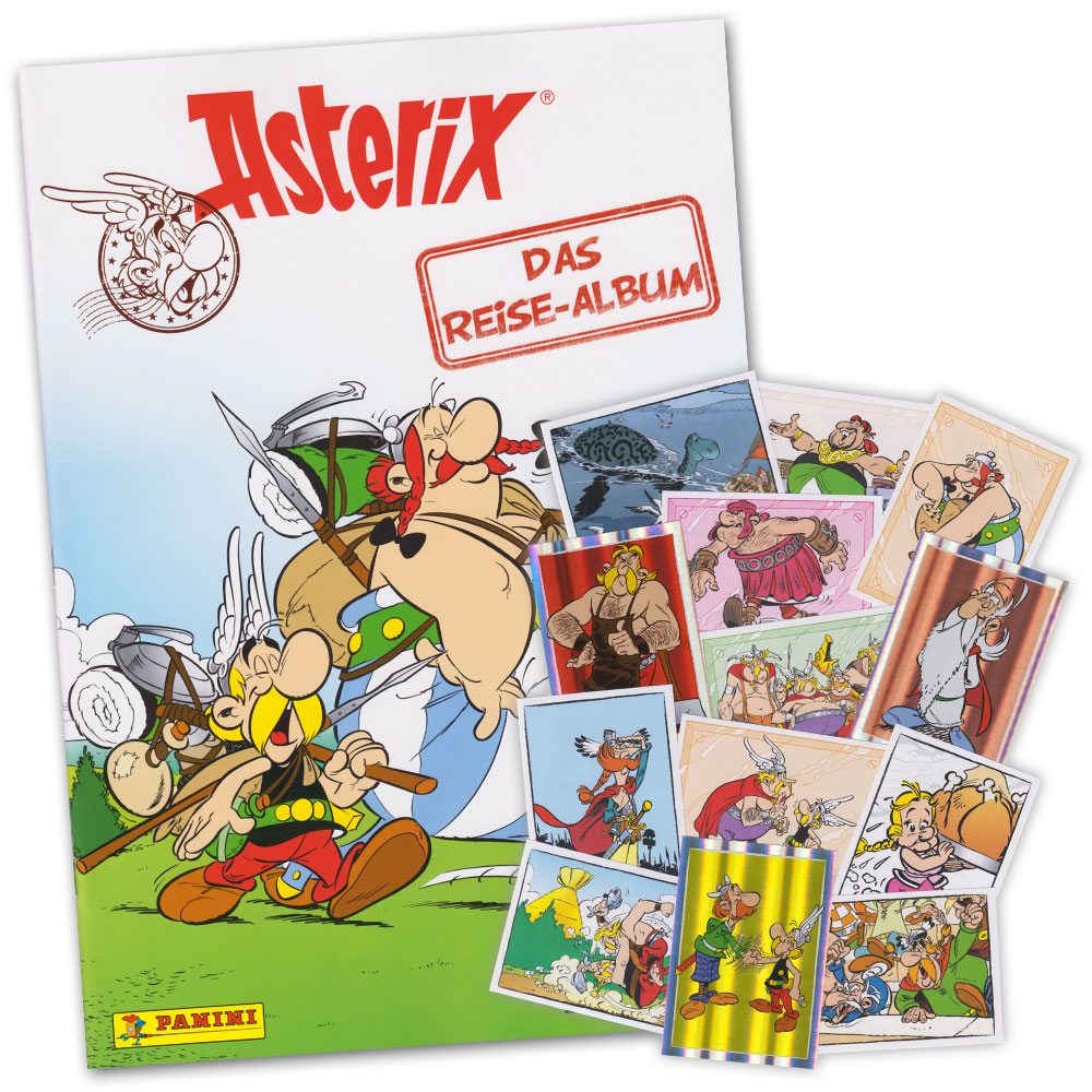 Bild von Asterix - Das Reise-Album - Set mit Album und 50 verschiedenen Stickern