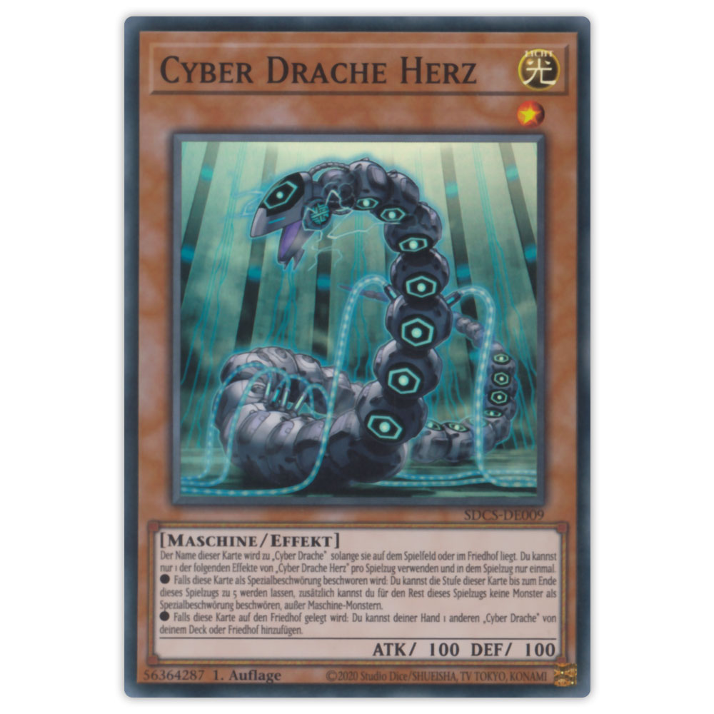 Bild von SDCS-DE009 Cyber Drache Herz