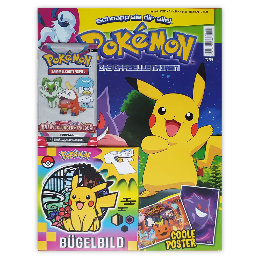 Bild von Pokémon Magazin Nr. 195 (2023)