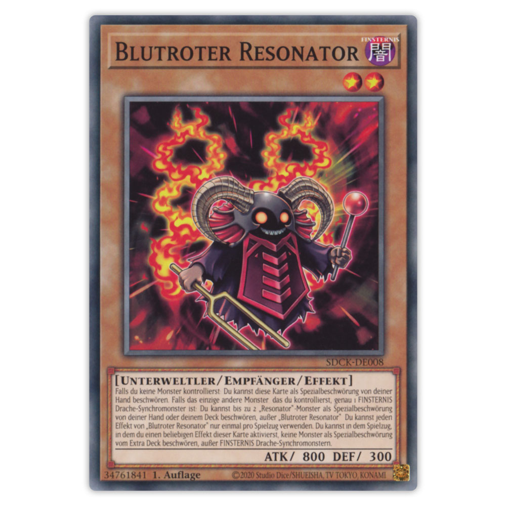 Bild von SDCK-DE008 Blutroter Resonator