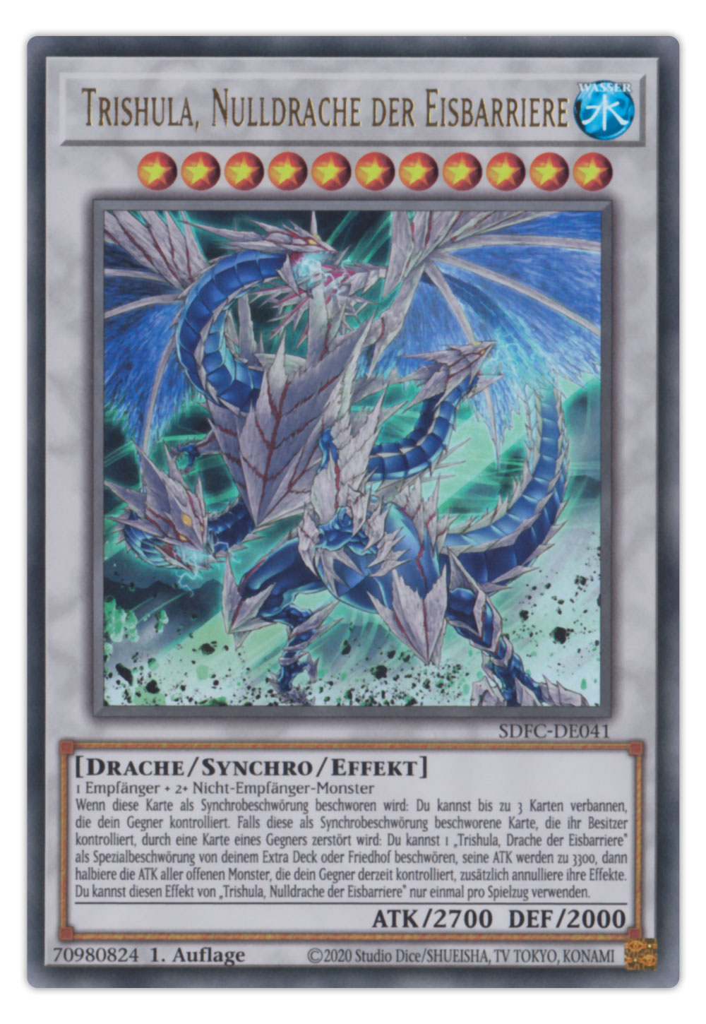 Bild von SDFC-DE041 Trishula, Nulldrache der Eisbarriere