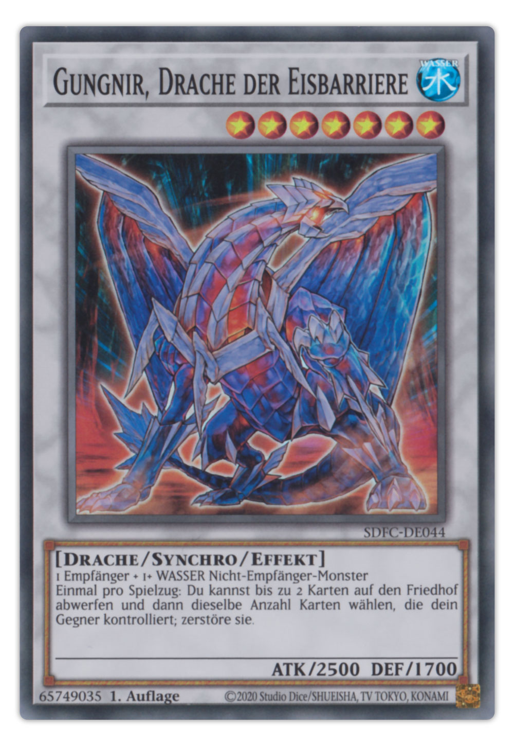 Bild von SDFC-DE044 Gungnir, Drache der Eisbarriere