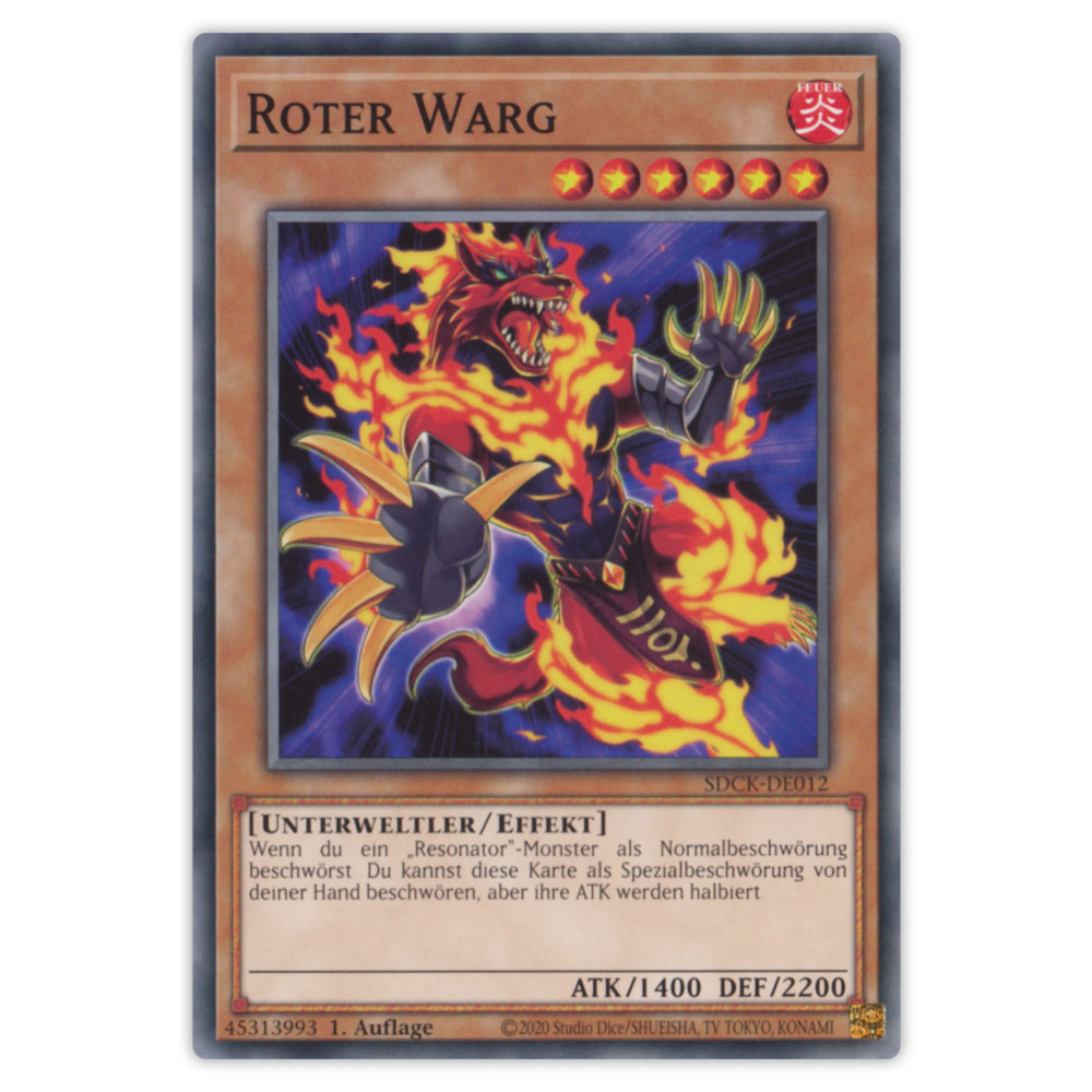 Bild von SDCK-DE012 Roter Warg