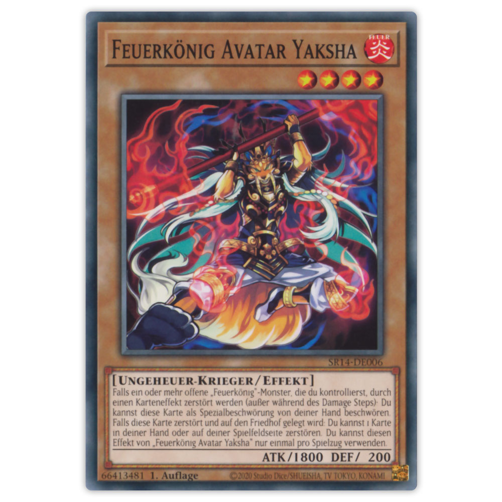 Bild von SR14-DE006 Feuerkönig Avatar Yaksha