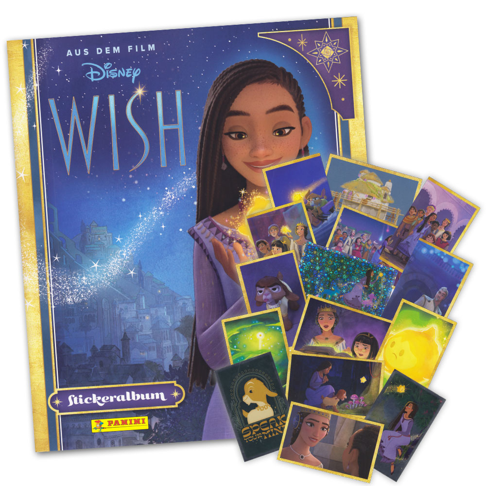 Bild von Wish - Set mit Album und 50 verschiedenen Stickern