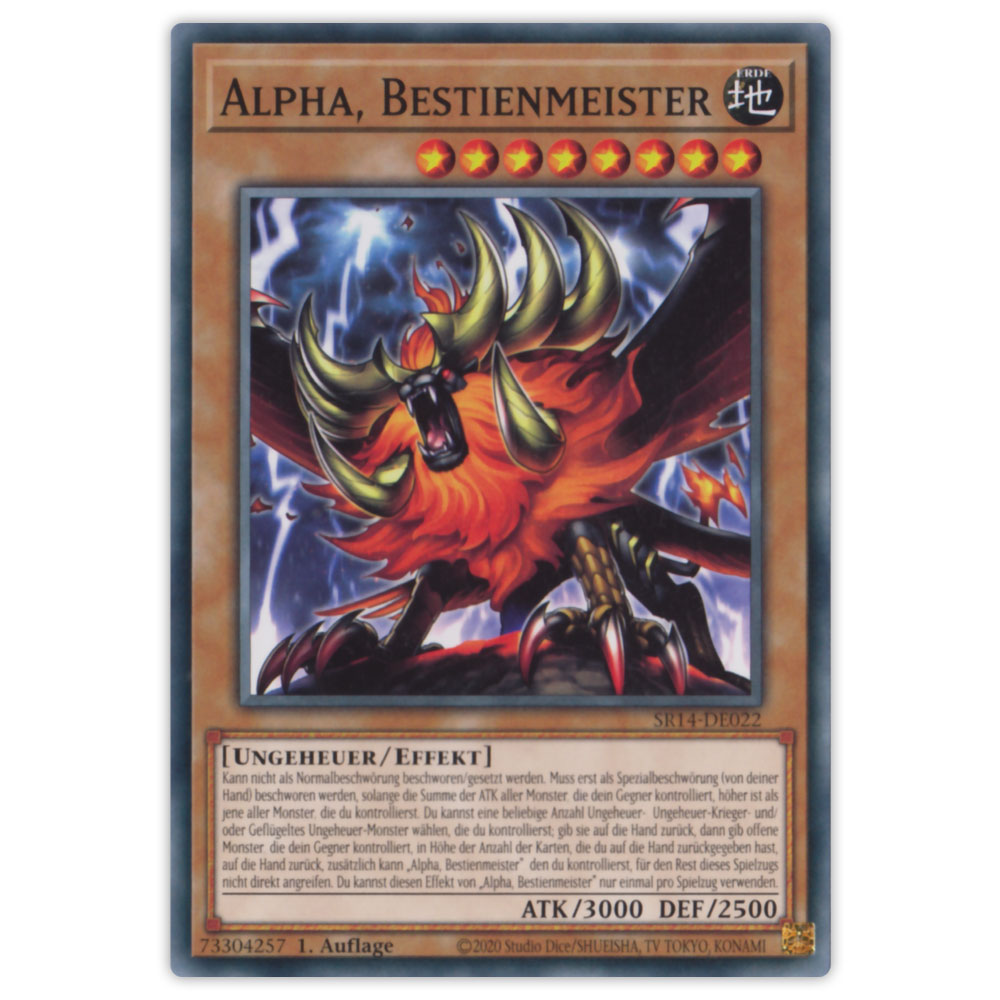 Bild von SR14-DE022 Alpha, Bestienmeister