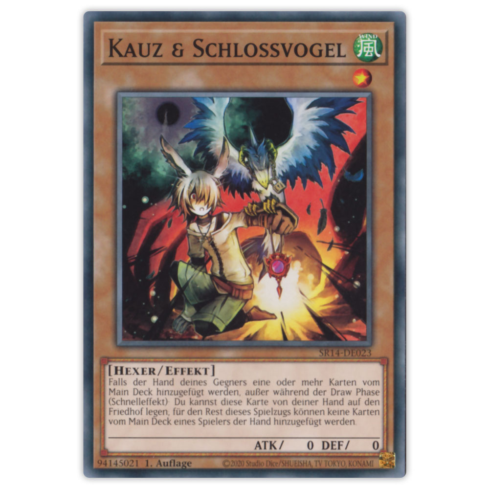 Bild von SR14-DE023 Kauz & Schlossvogel