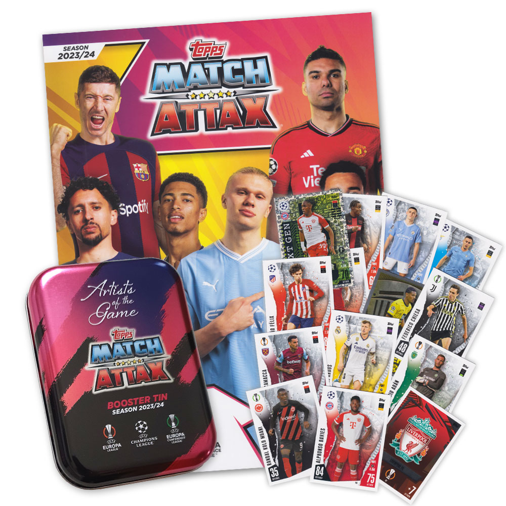 Bild von Match Attax Champions League 2023/24 Album Starter-Set