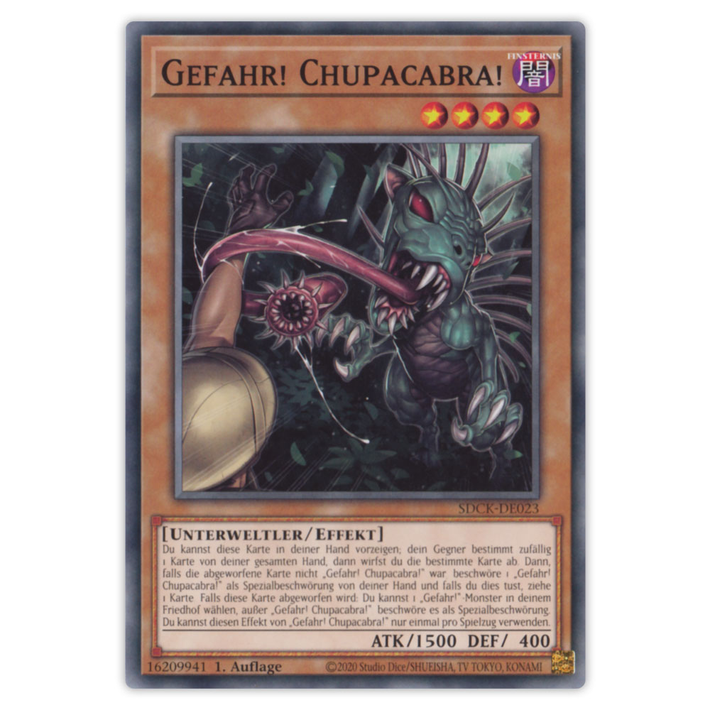 Bild von SDCK-DE023 Gefahr! Chupacabra!