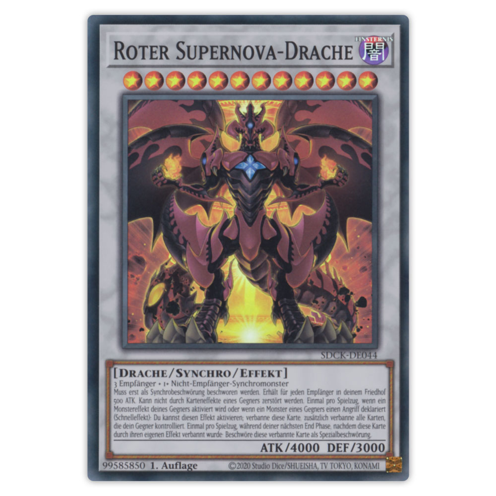 Bild von SDCK-DE044 Roter Supernova-Drache