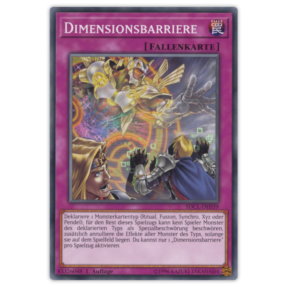 Bild von SDCL-DE039 Dimensionsbarriere