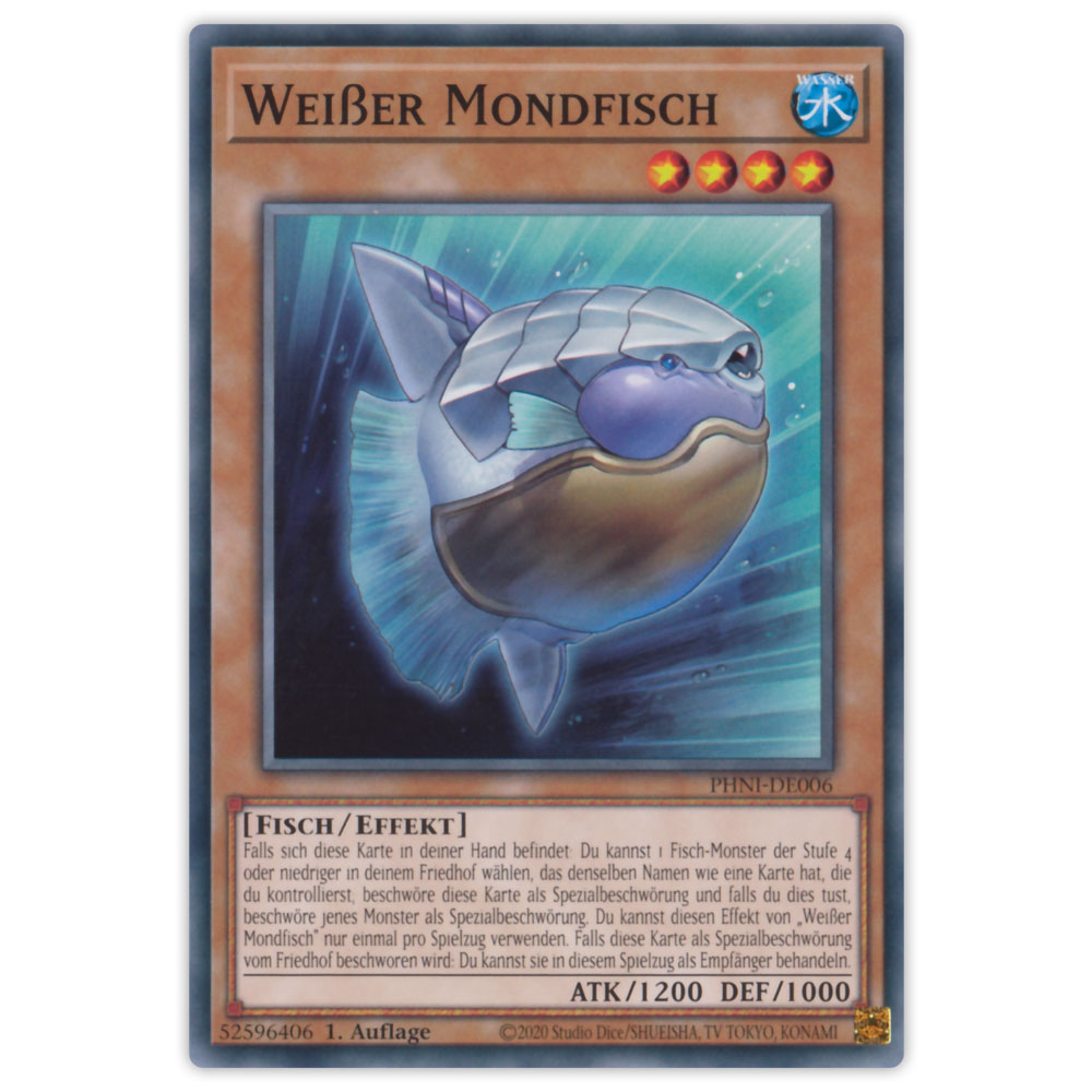 Bild von PHNI-DE006 Weißer Mondfisch