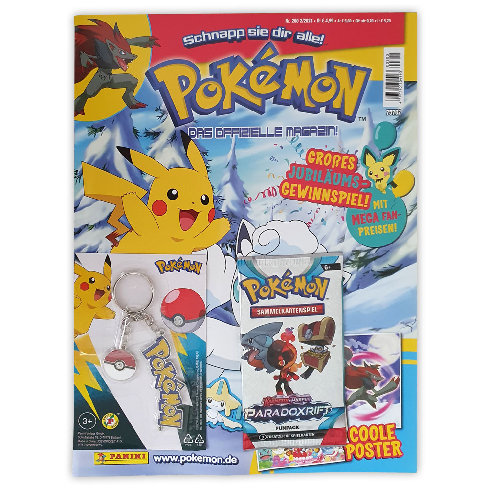 Bild von Pokémon Magazin Nr. 200 (2024)