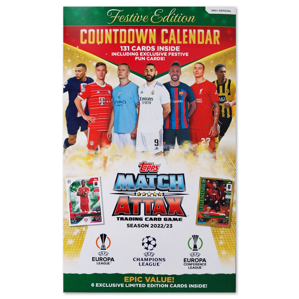 Bild von Match Attax Champions League 2022/23 Countdown Calendar