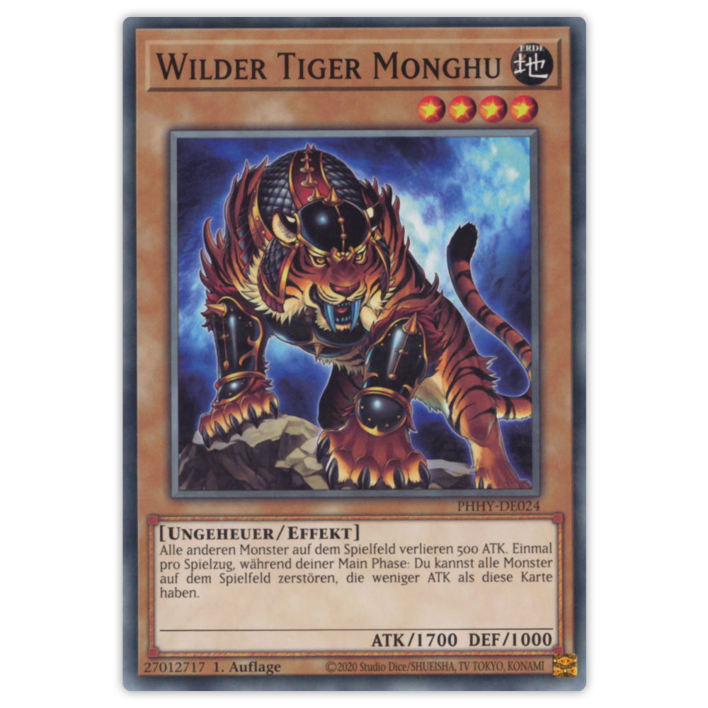 Bild von PHHY-DE024 Wilder Tiger Monghu