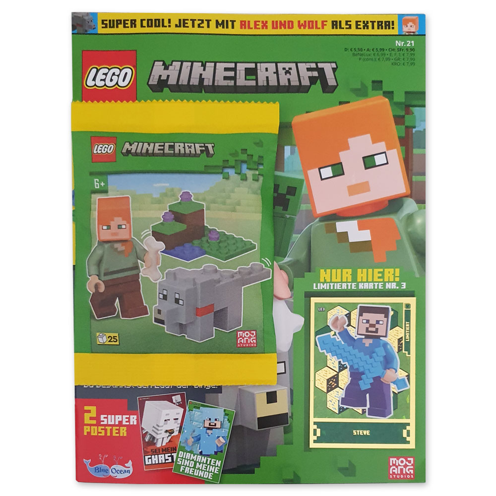 Bild von LEGO® Minecraft Magazin Nr. 21