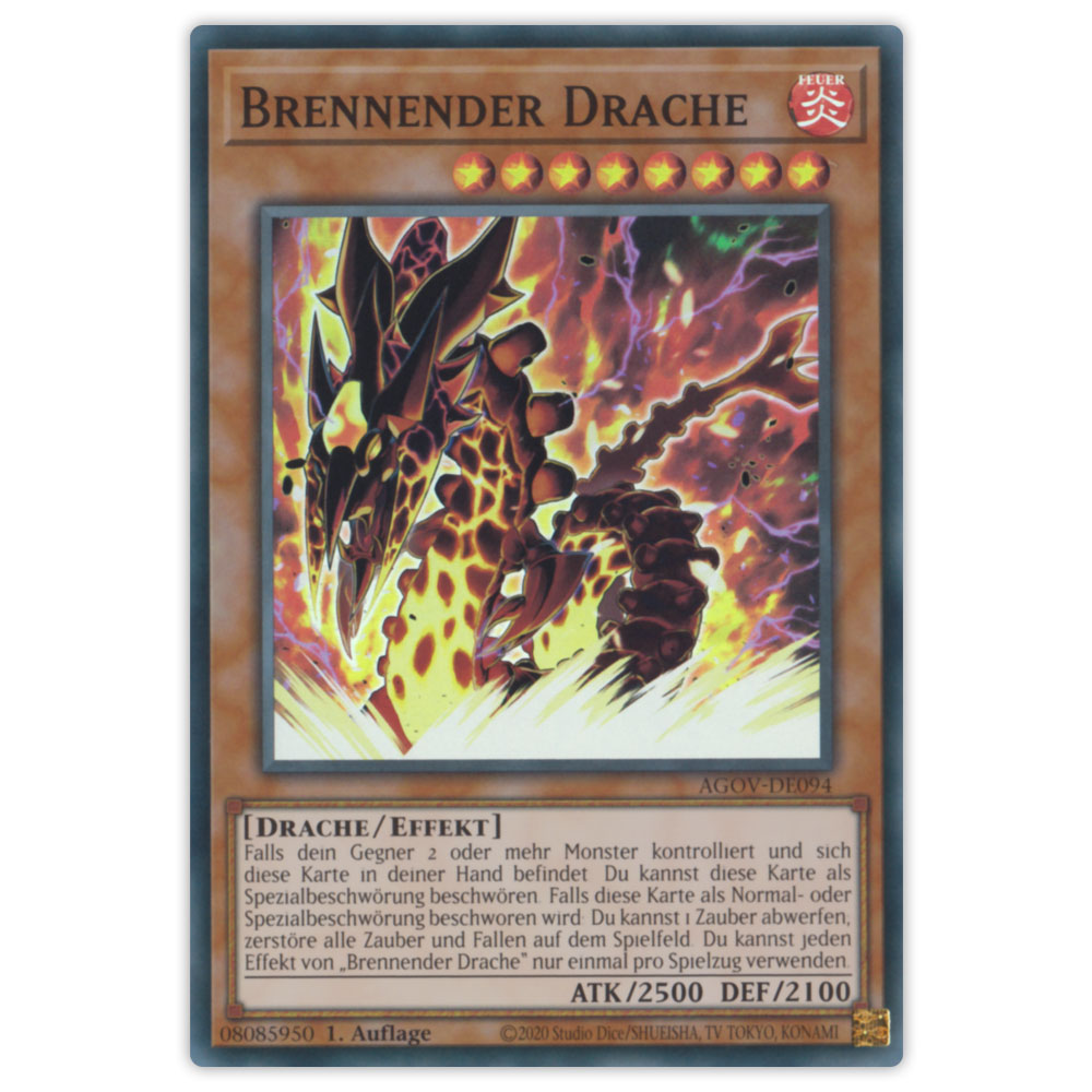 Bild von AGOV-DE094 Brennender Drache