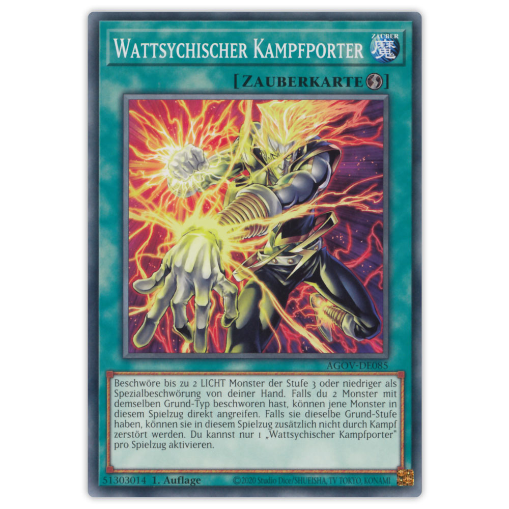 Bild von AGOV-DE085 Wattsychischer Kampfporter