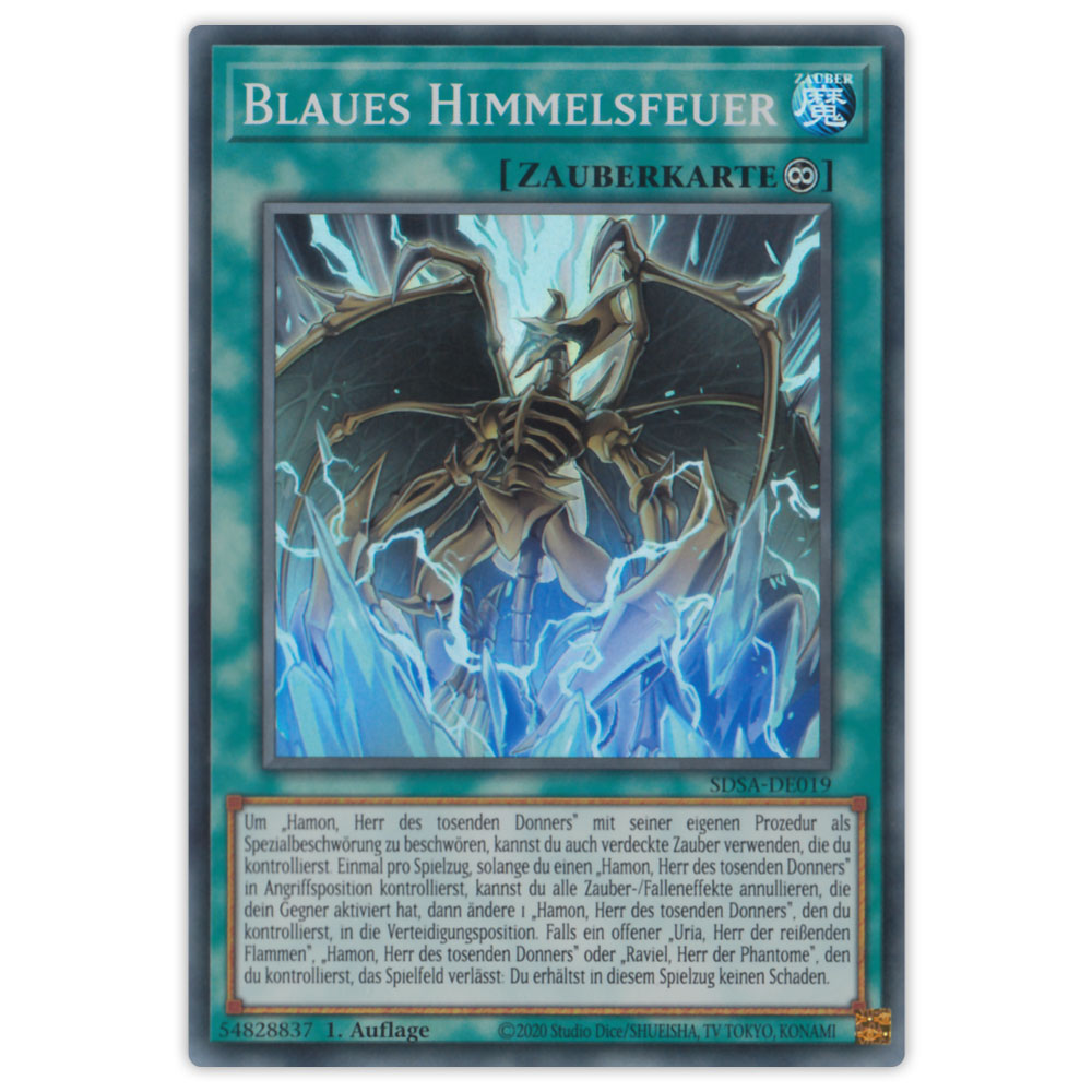 Bild von SDSA-DE019 Blaues Himmelsfeuer