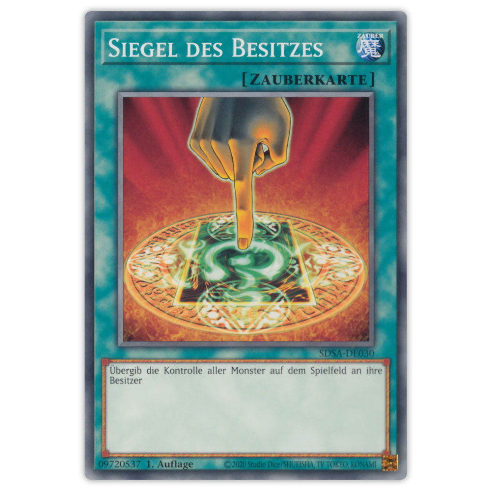 Bild von SDSA-DE030 Siegel des Besitzes