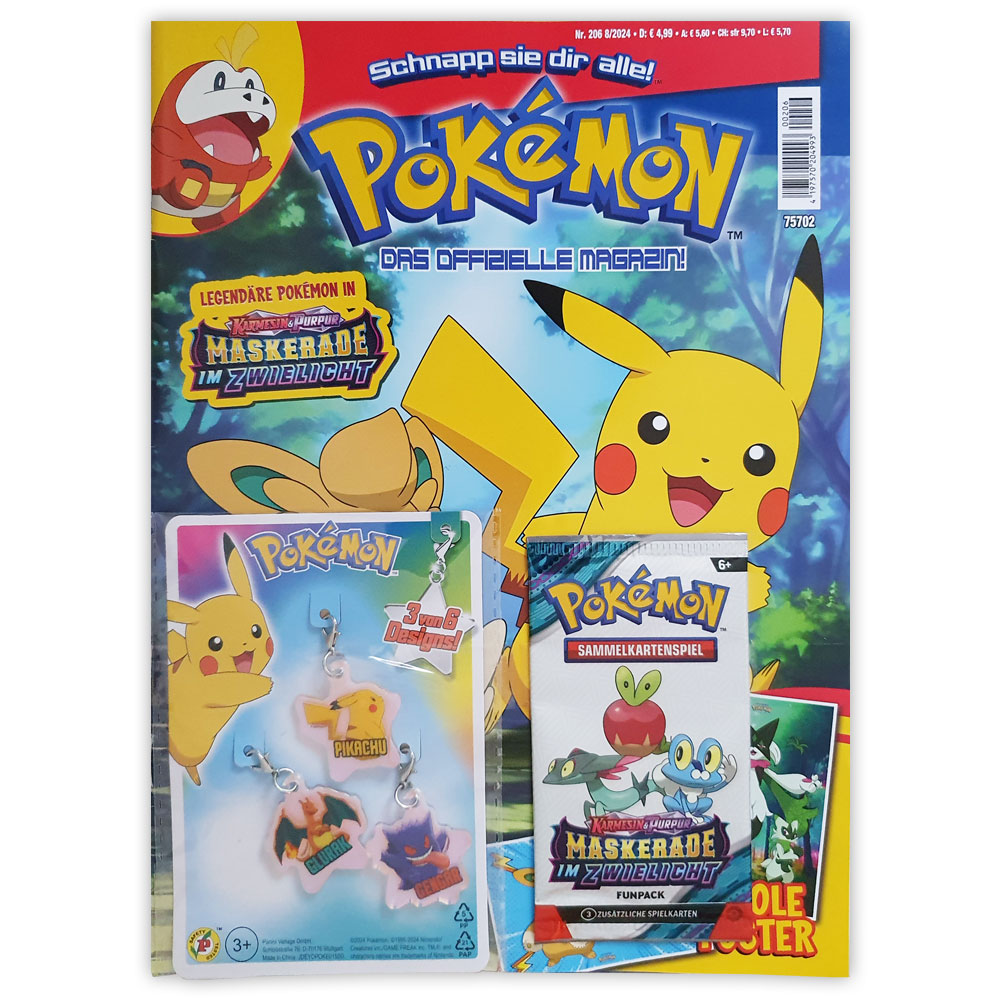 Bild von Pokémon Magazin Nr. 206 (2024)