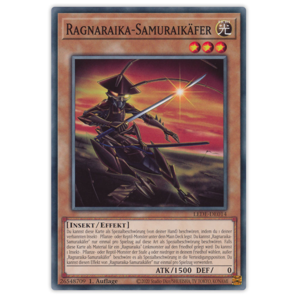 Bild von LEDE-DE014 Ragnaraika-Samuraikäfer