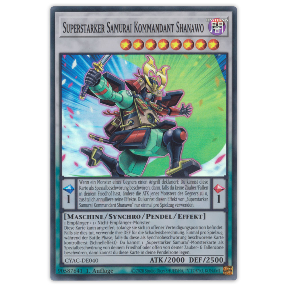 Bild von CYAC-DE040 Superstarker Samurai Kommandant Shanawo