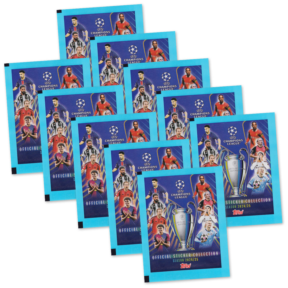 Bild von UEFA Champions League 2024/25 - 10 Booster im Sparpack