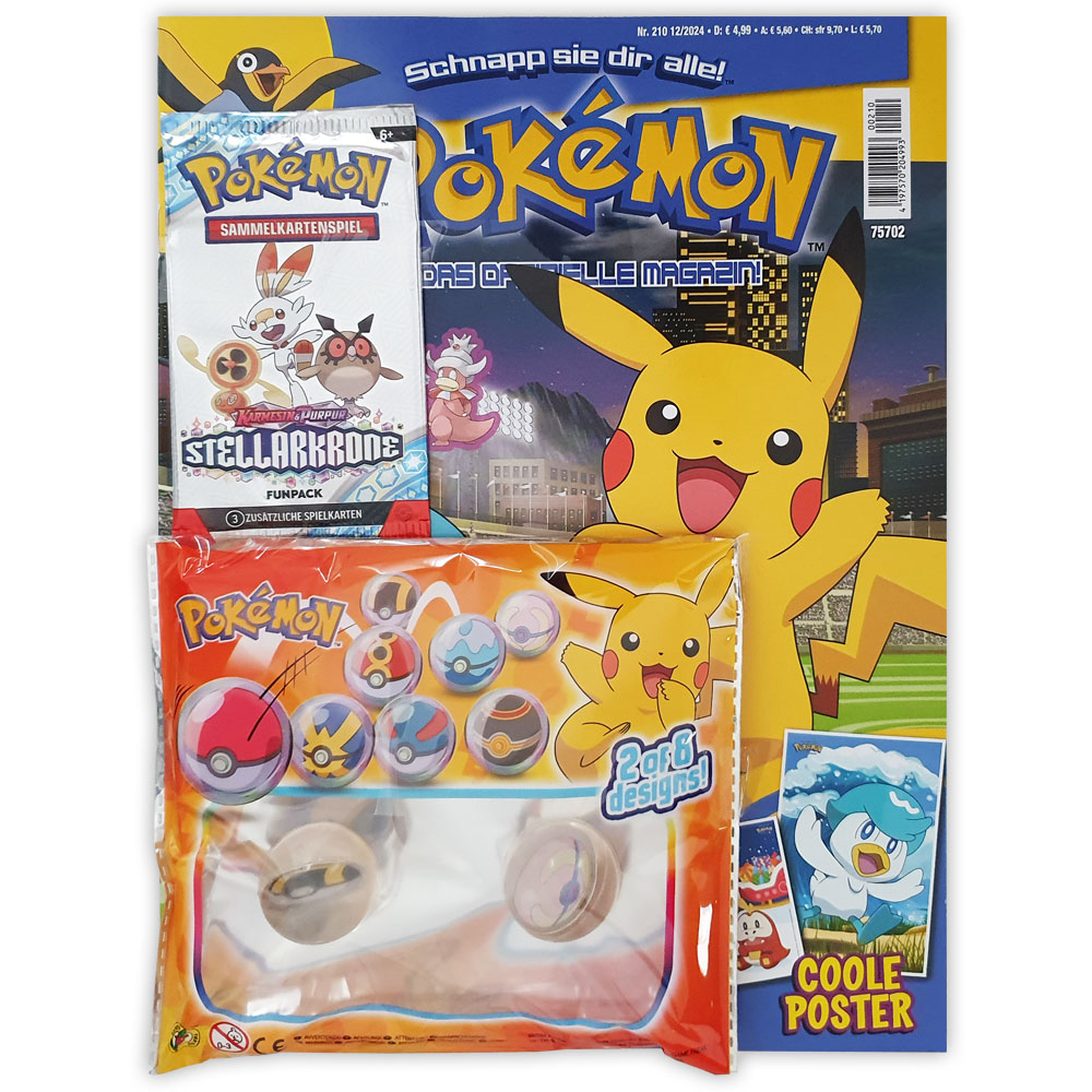 Bild von Pokémon Magazin Nr. 210 (2024)