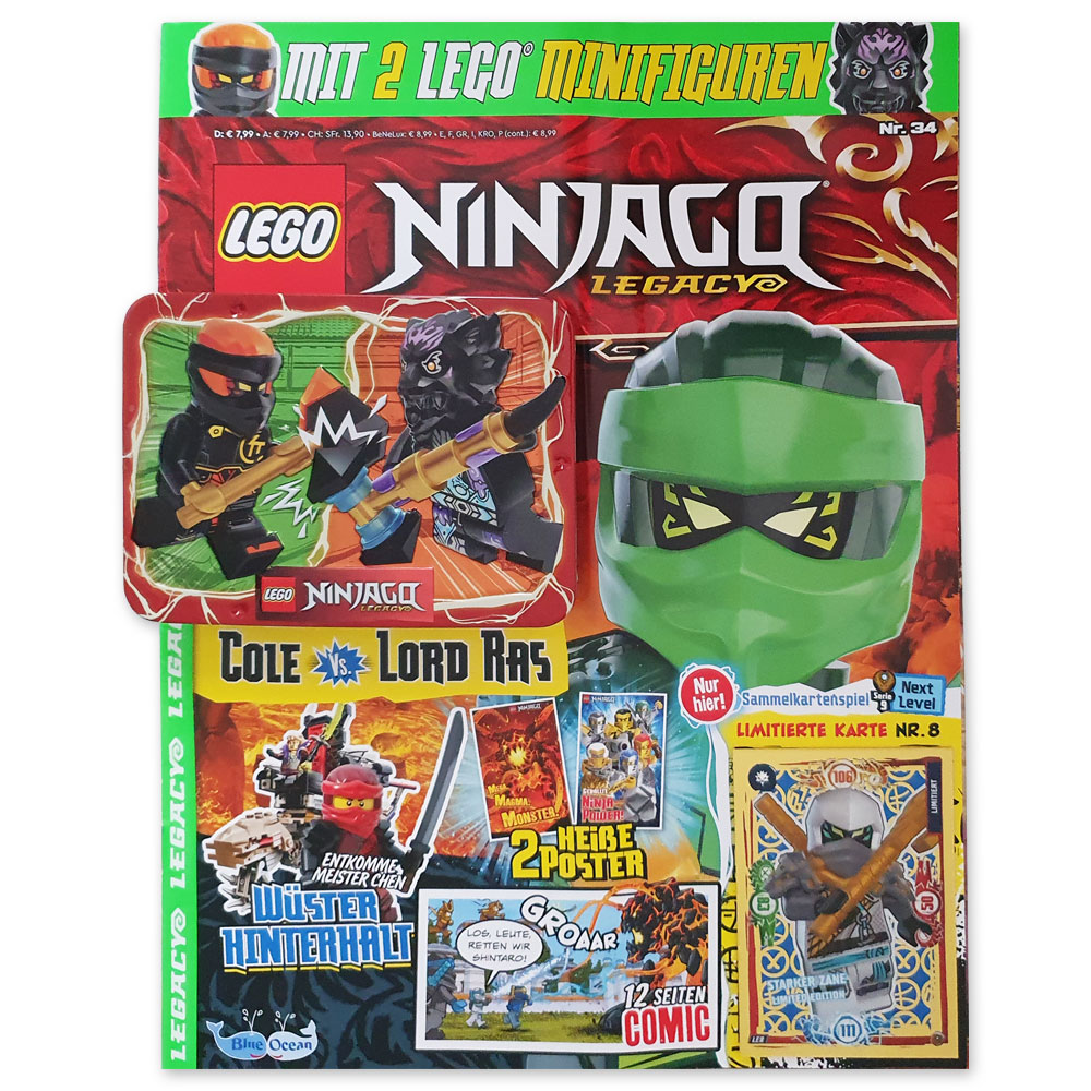 Bild von LEGO® Ninjago Legacy Magazin Nr. 34