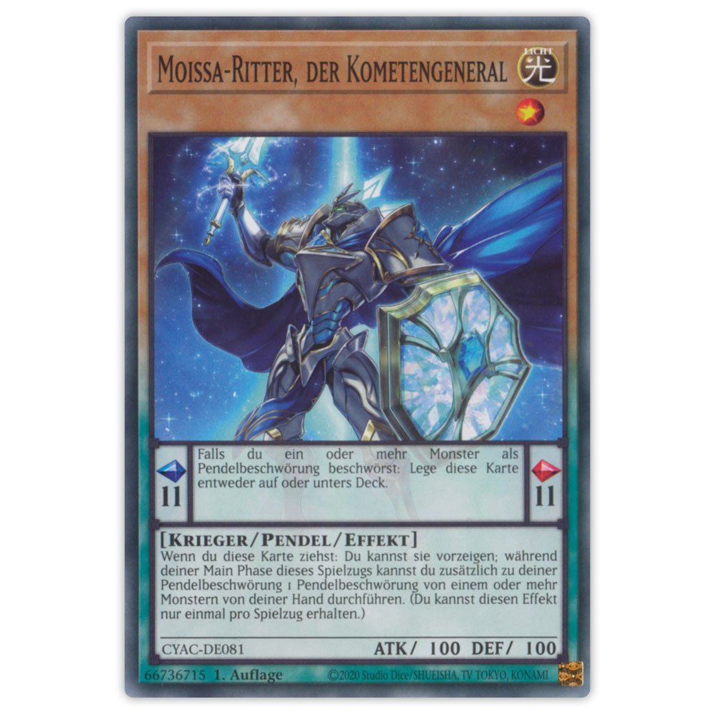 Bild von CYAC-DE081 Moissa-Ritter, der Kometengeneral