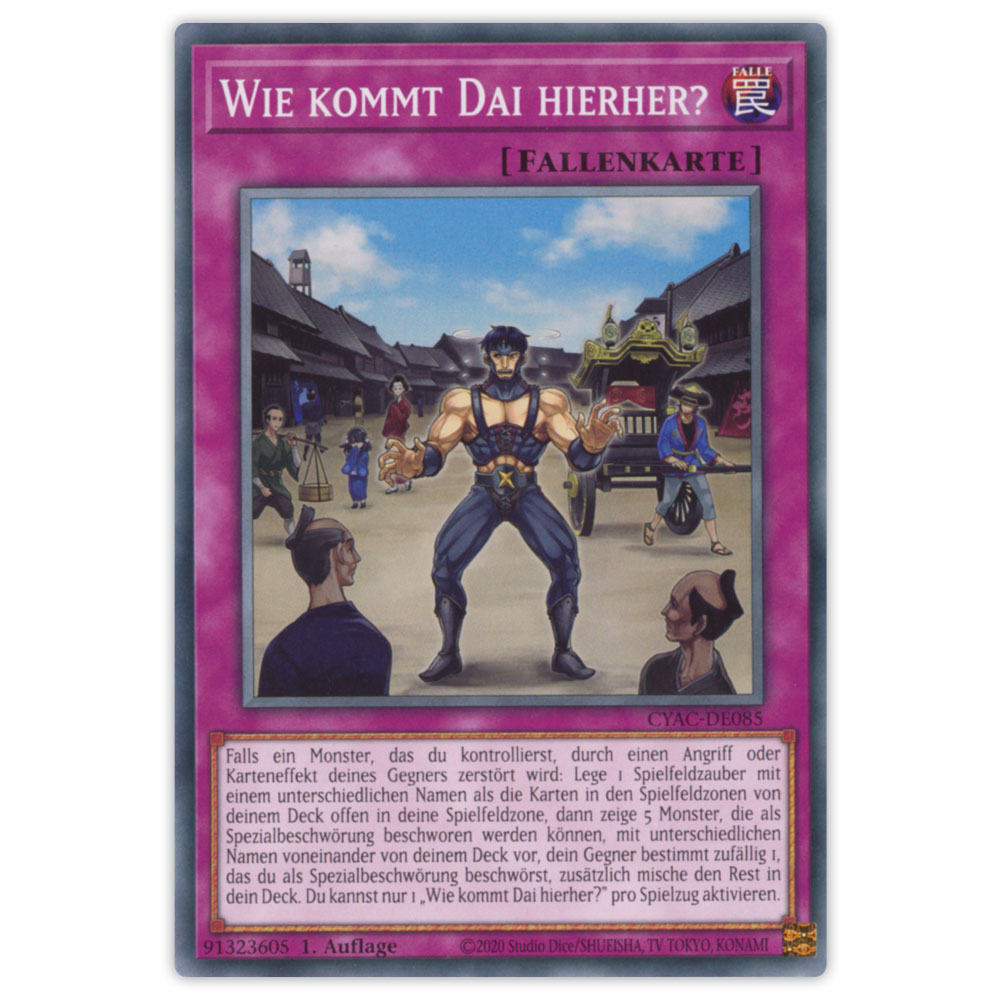 Bild von CYAC-DE085 Wie kommt Dai hierher?