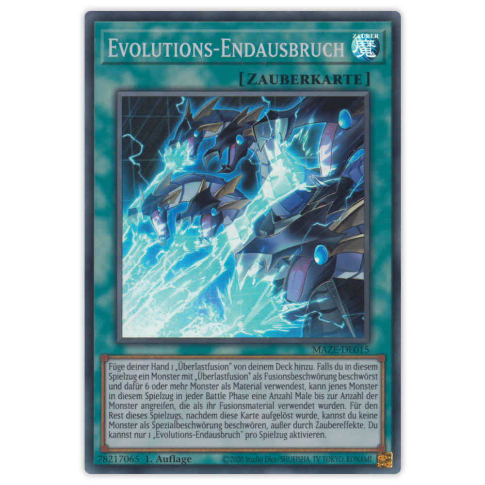 Bild von MAZE-DE015 Evolutions-Endausbruch