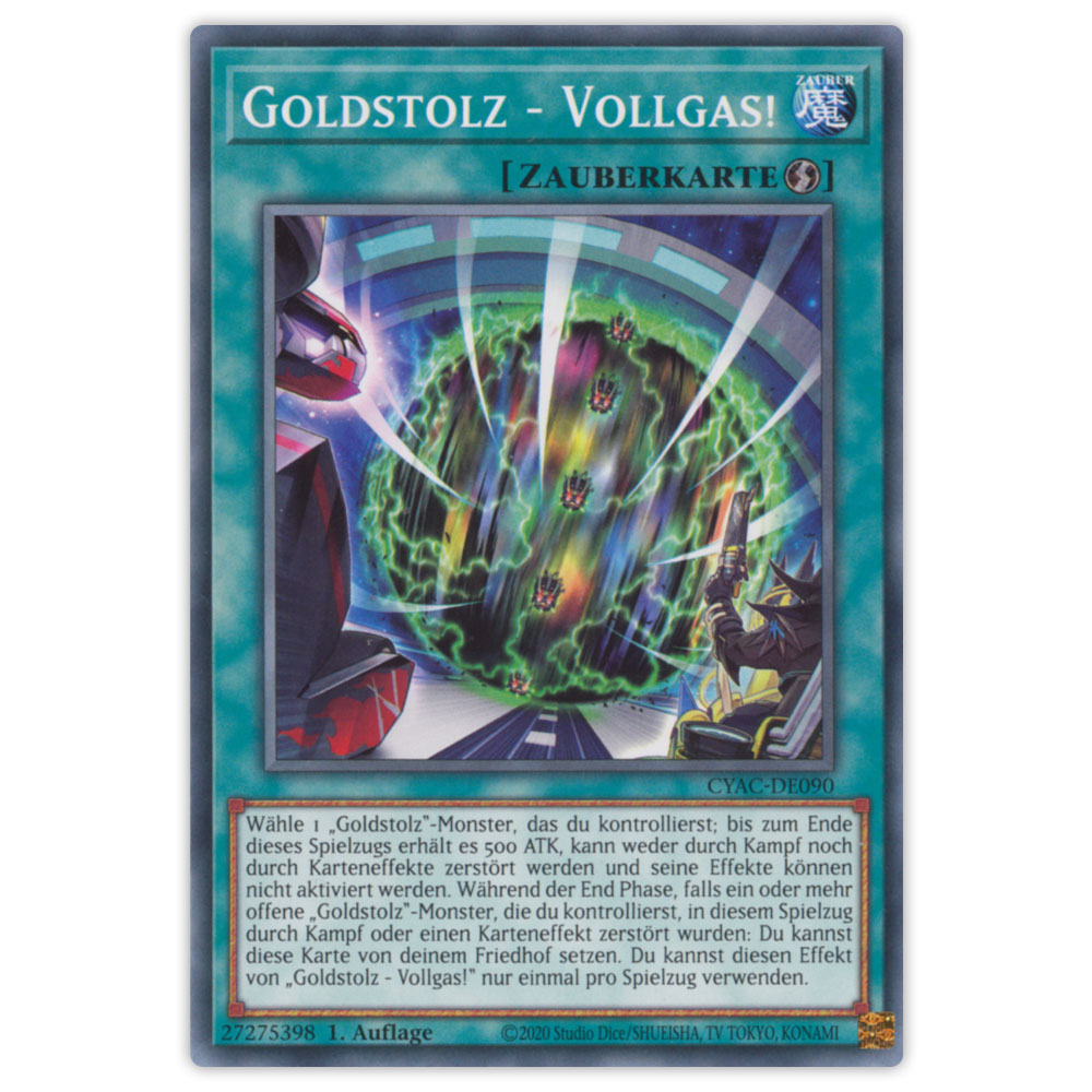 Bild von CYAC-DE090 Goldstolz - Vollgas!