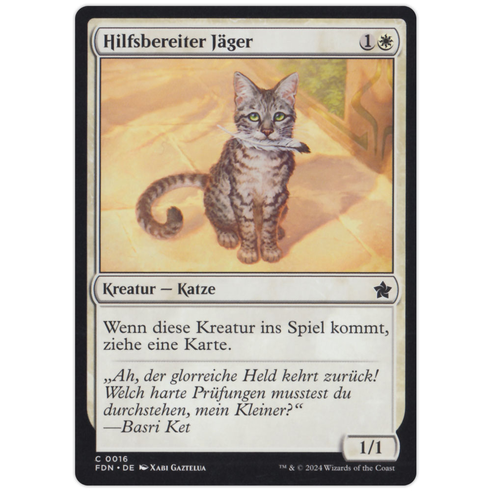 Bild von FDN-DE0016 Hilfsbereiter Jäger
