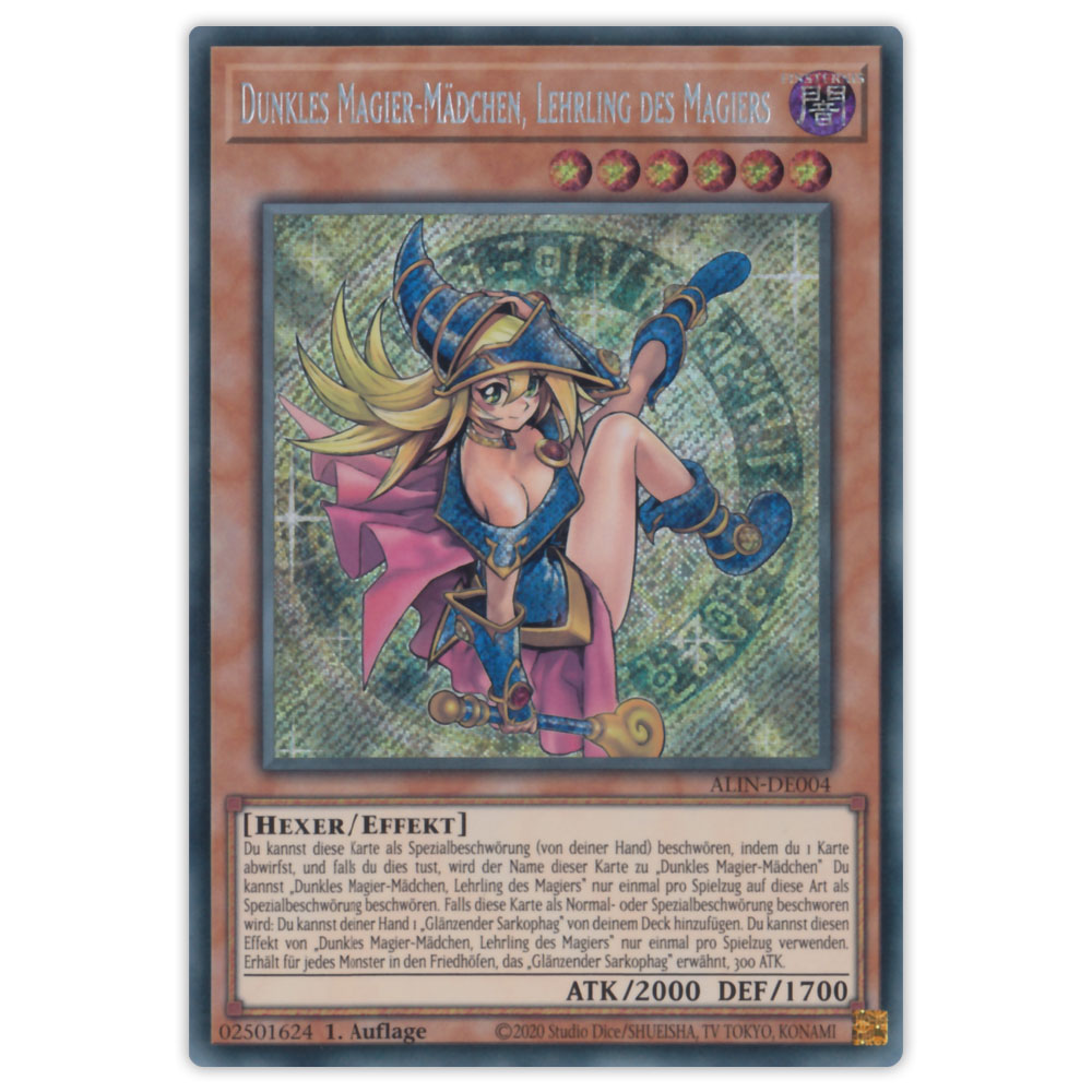 Bild von ALIN-DE004 Dunkles Magier-Mädchen, Lehrling des Magiers