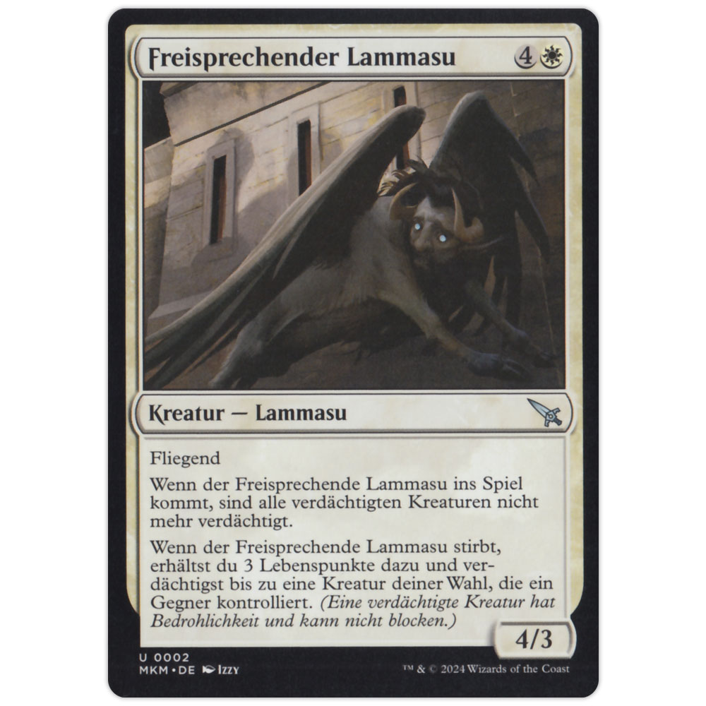 Bild von MKM-DE0002 Freisprechender Lammasu