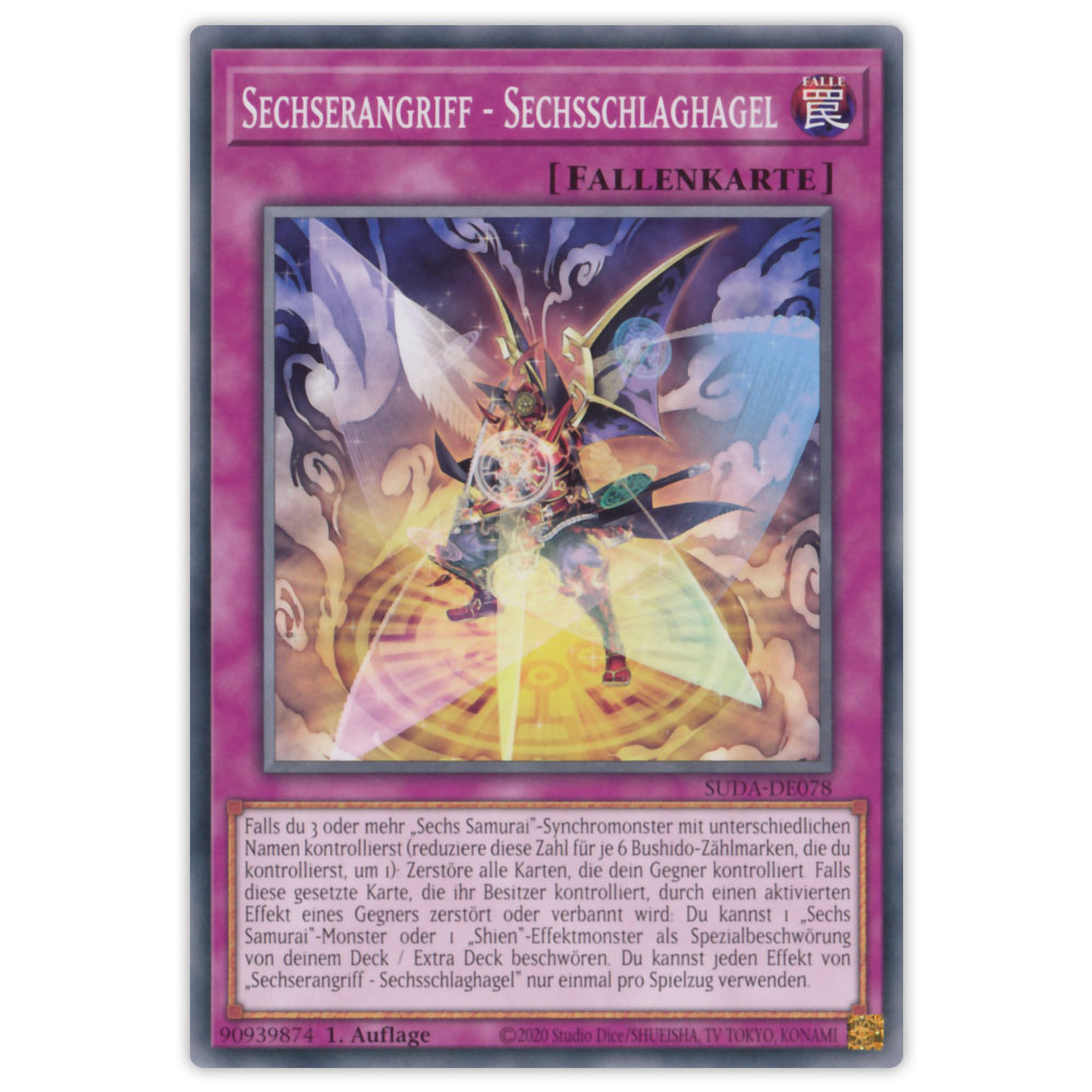 Bild von SUDA-DE078 Sechserangriff - Sechsschlaghagel