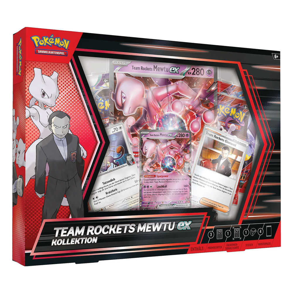 Bild von Team Rockets Mewtu ex Kollektion