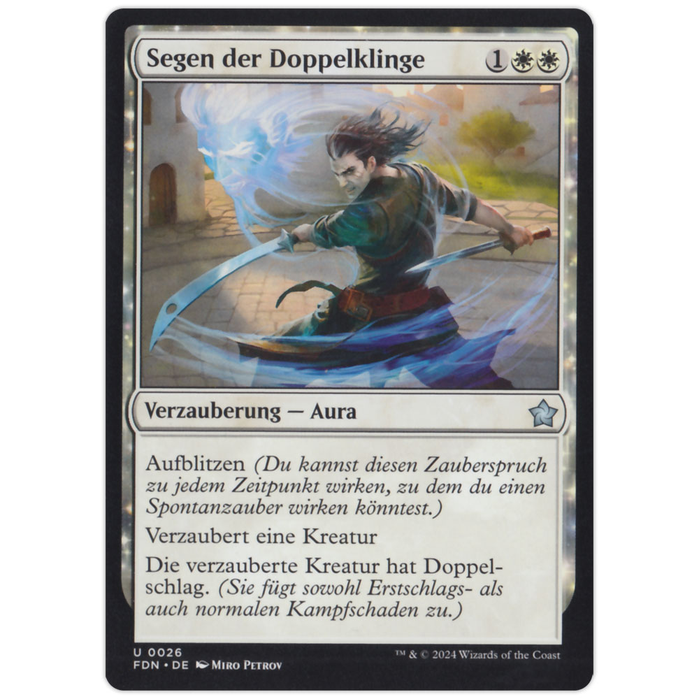 Bild von FDN-DE0026 Segen der Doppelklinge
