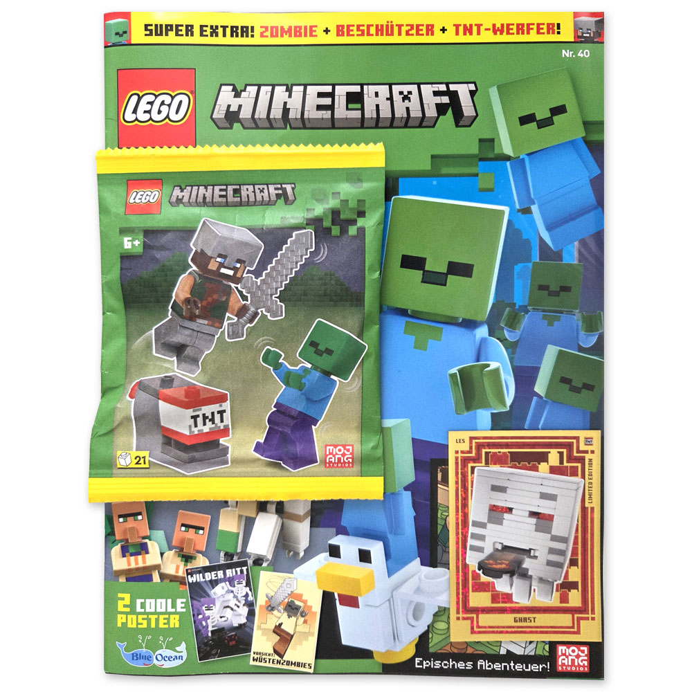 Bild von LEGO® Minecraft Magazin Nr. 40