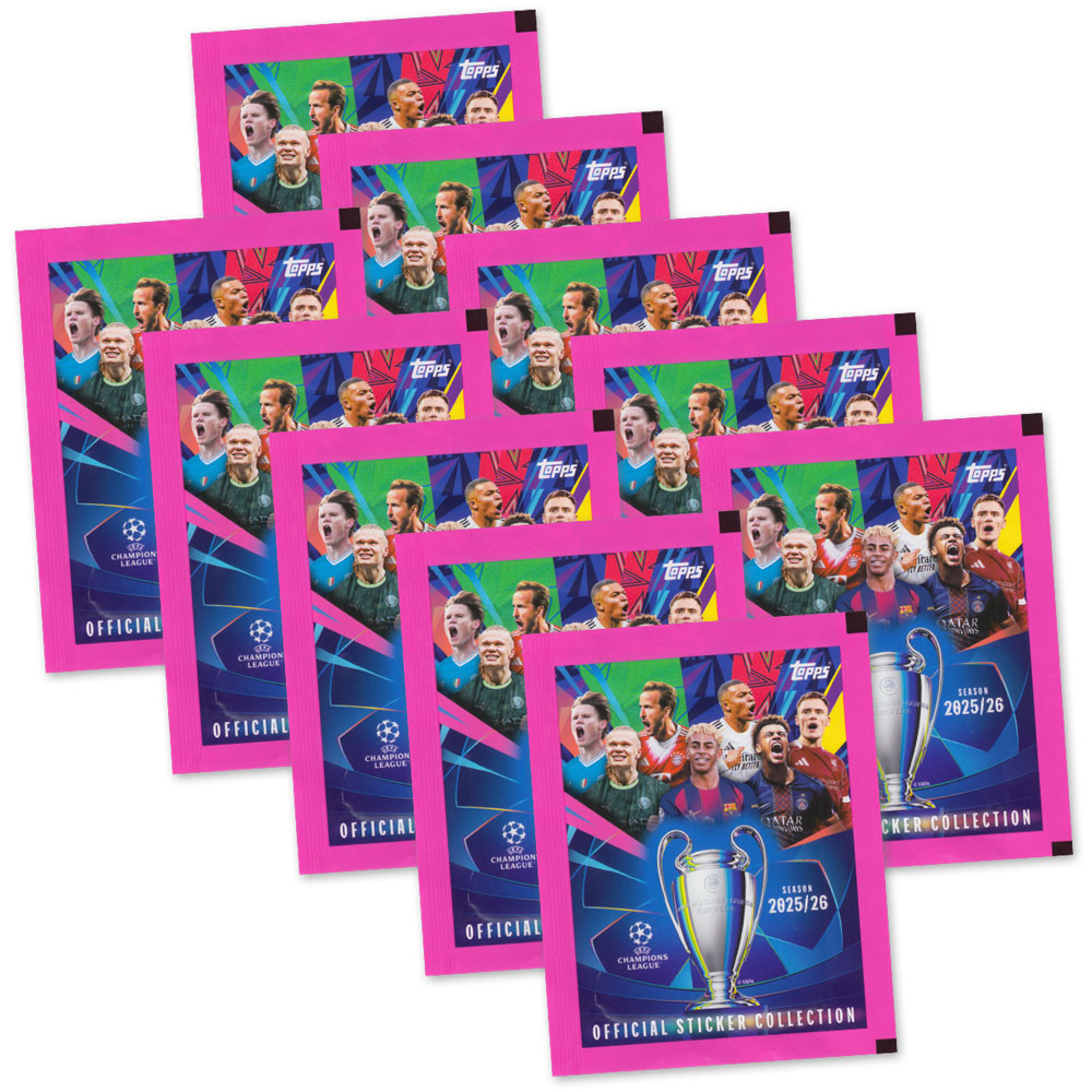 Bild von UEFA Champions League 2025/26 - 10 Booster im Sparpack