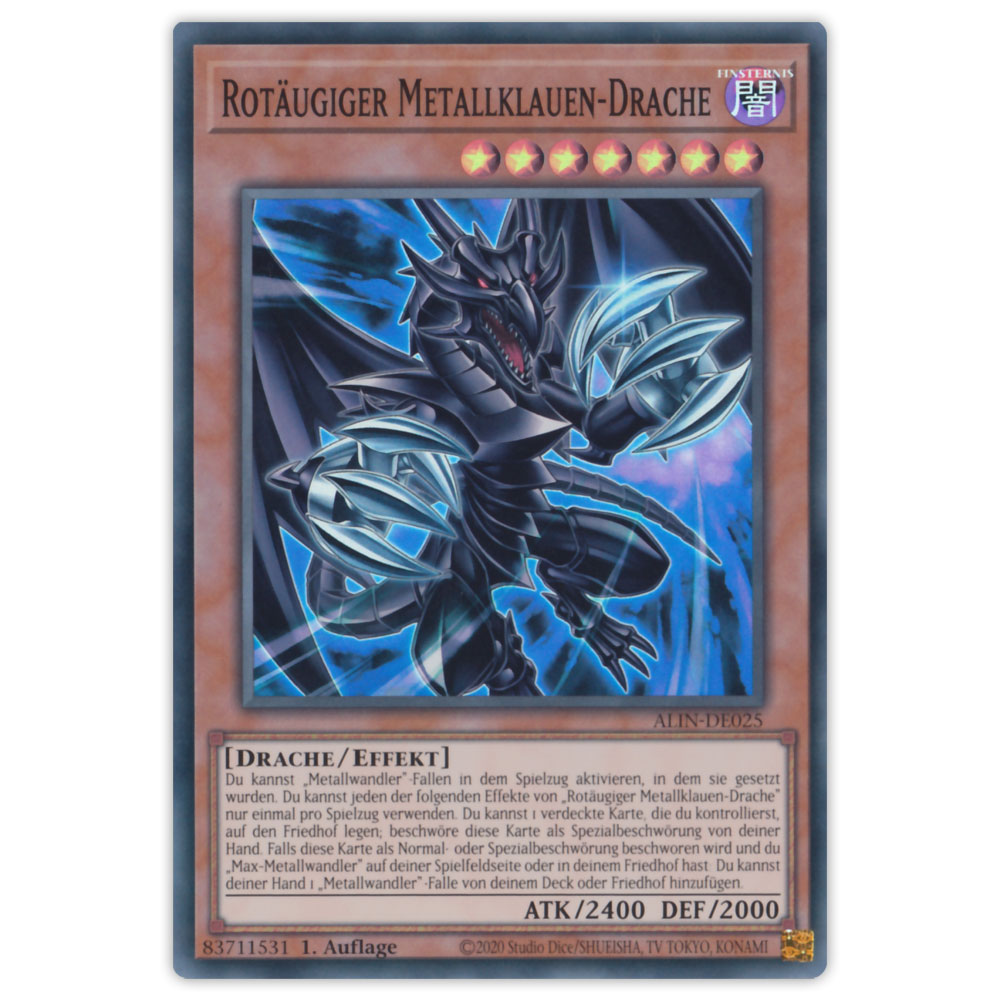 Bild von ALIN-DE025 Rotäugiger Metallklauen-Drache