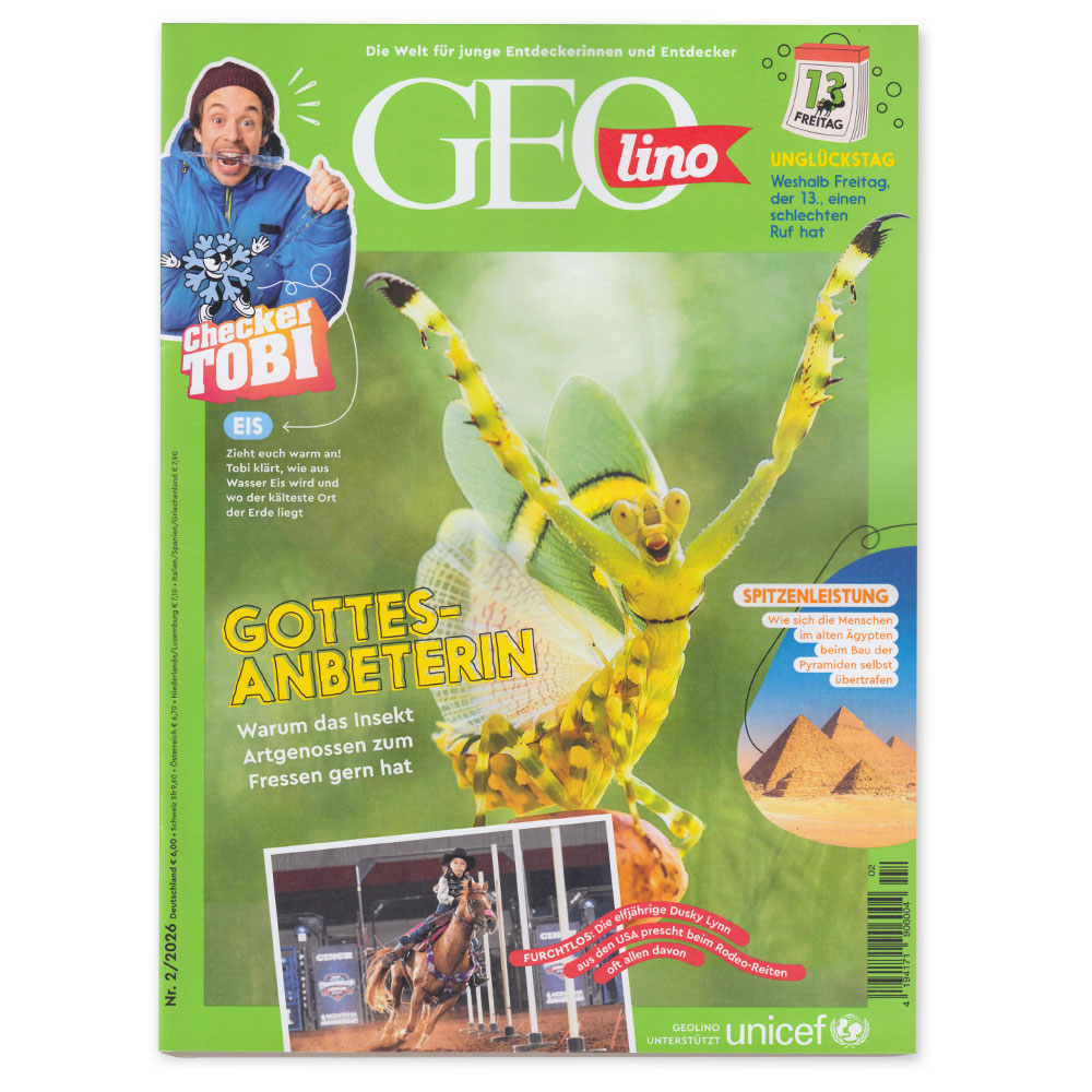 Bild von GEOlino 02/2026