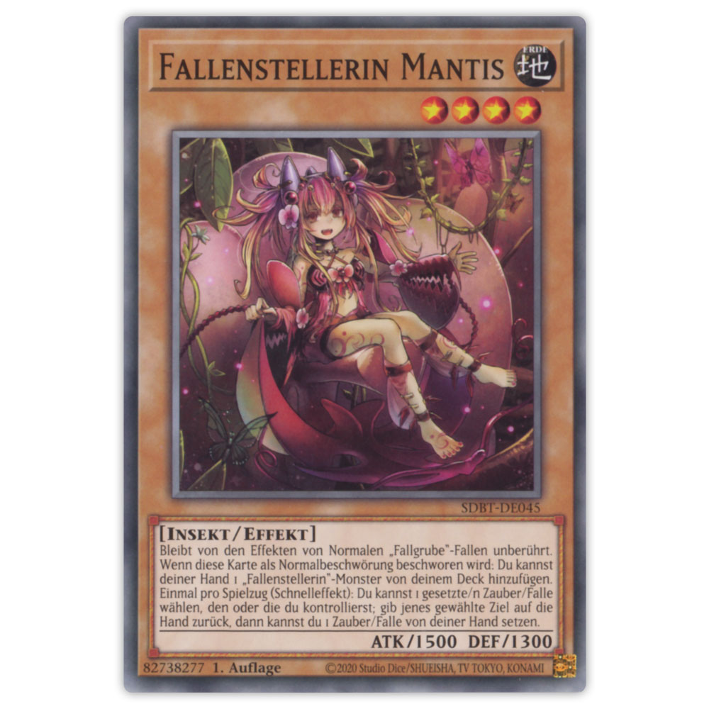 Bild von SDBT-DE045 Fallenstellerin Mantis