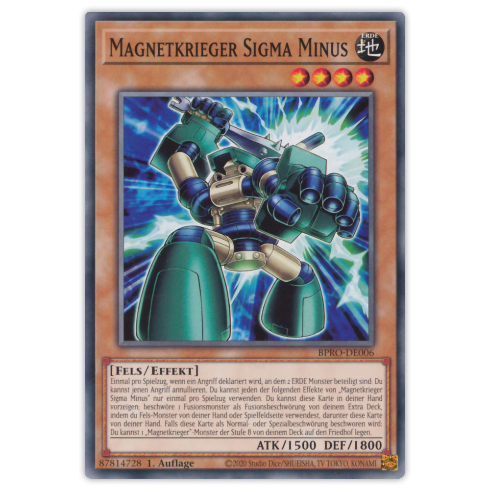 Bild von BPRO-DE006 Magnetkrieger Sigma Minus