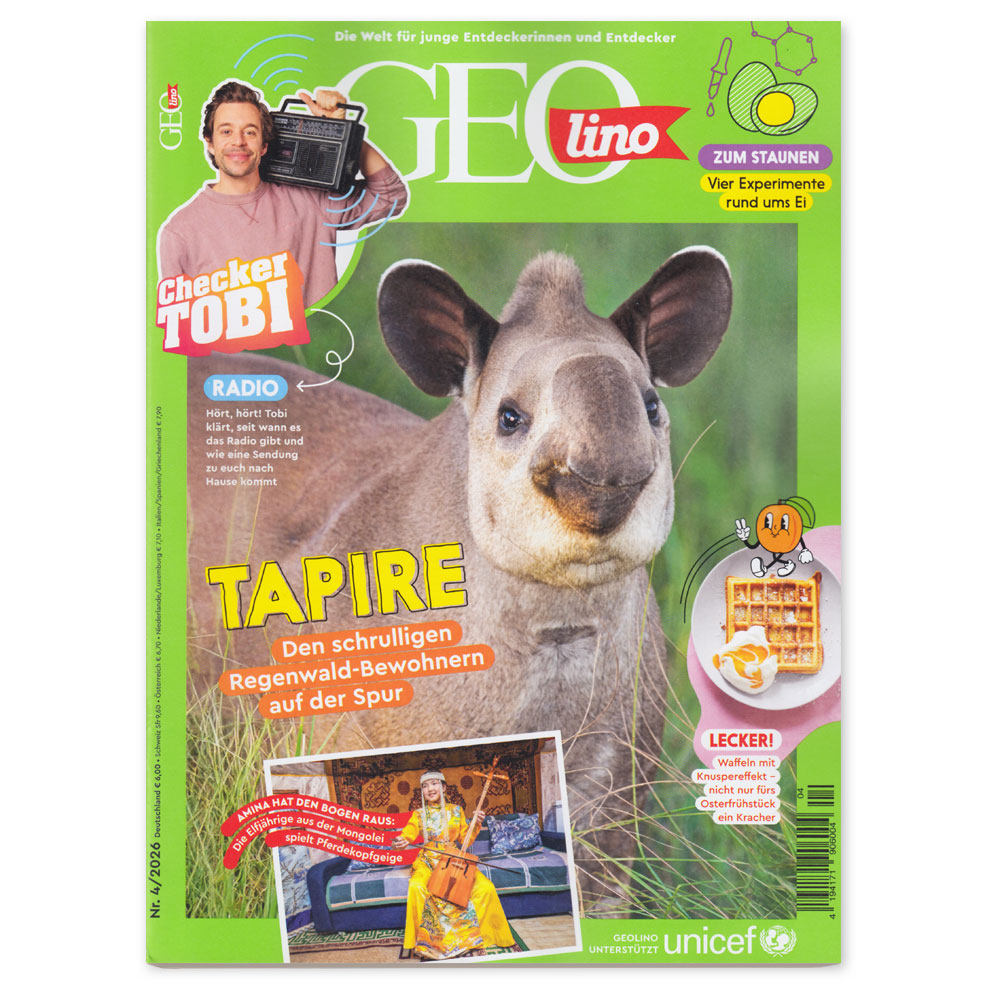 Bild von GEOlino 04/2026